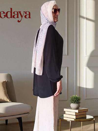 Black CY Long Sleeve Blouse