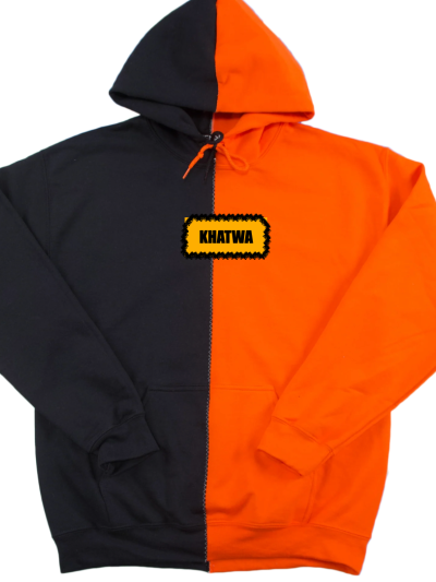 Khatwa's "orange and black" hoodie {collection}
