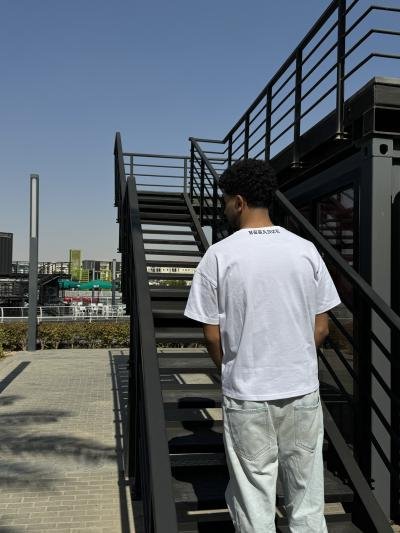 URBANCE-SILENCE TEE (white)