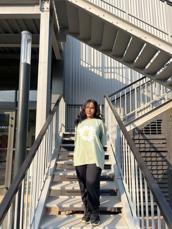 Mint green oversized t-shirt