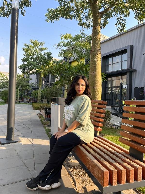Mint green oversized t-shirt