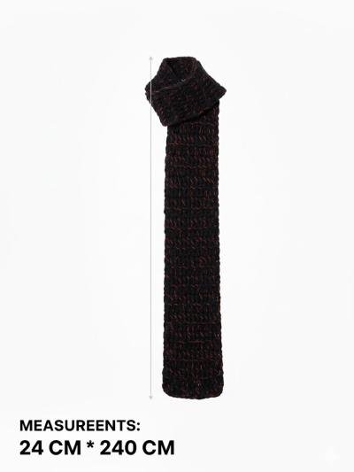 Nova Black Scarf
